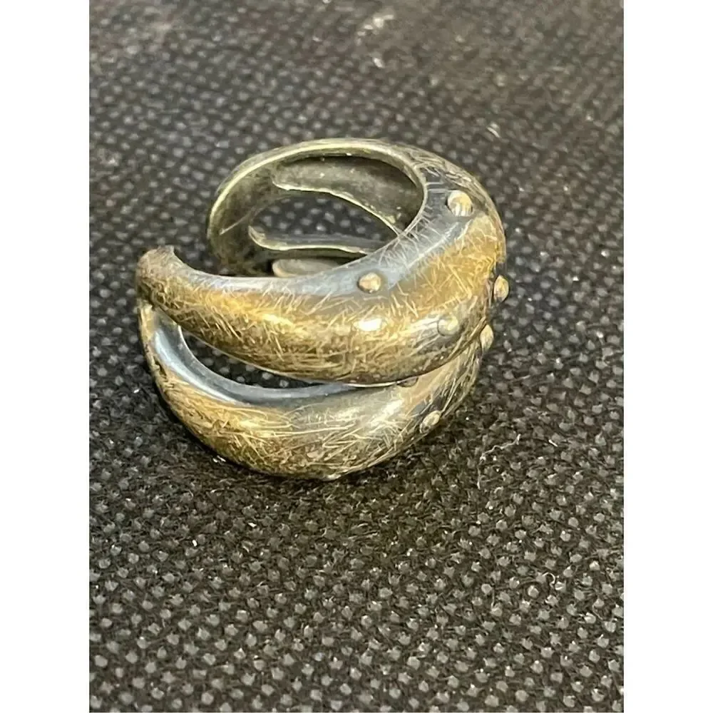 Solid Sterling Silver Avant Garde Ring